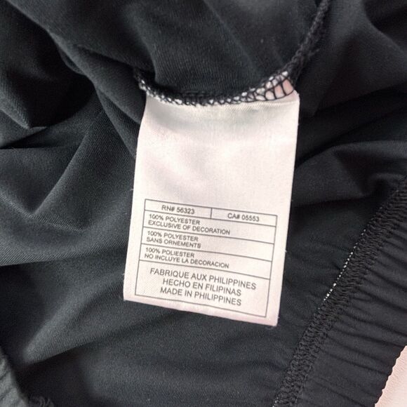 Nike Golf‎ Mens Medium M Dri-Fit Black 1/4 Zip Pullover Long Sleeve Jacket - Picture 7 of 16